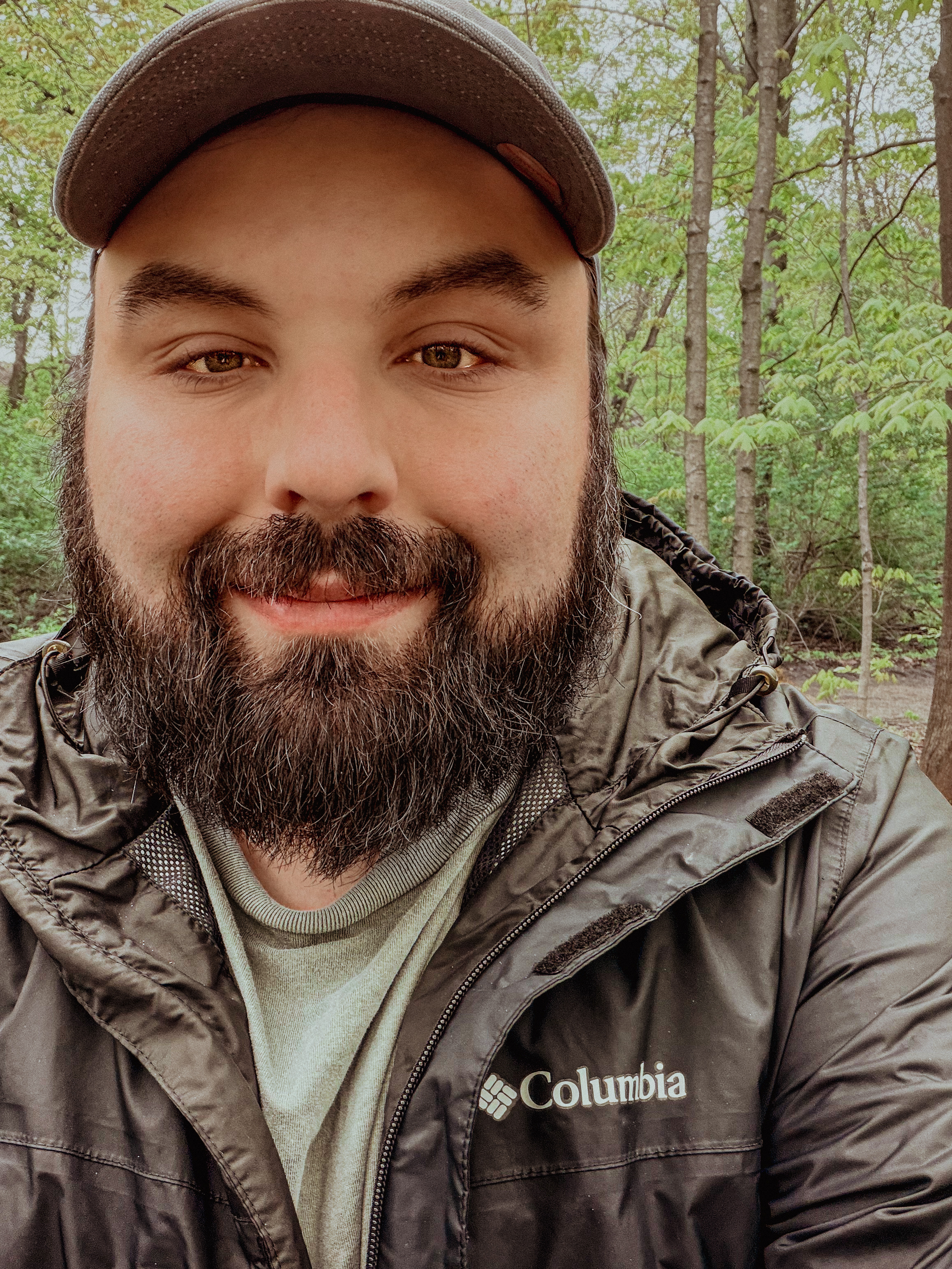 Personal selfie in Cleveland
